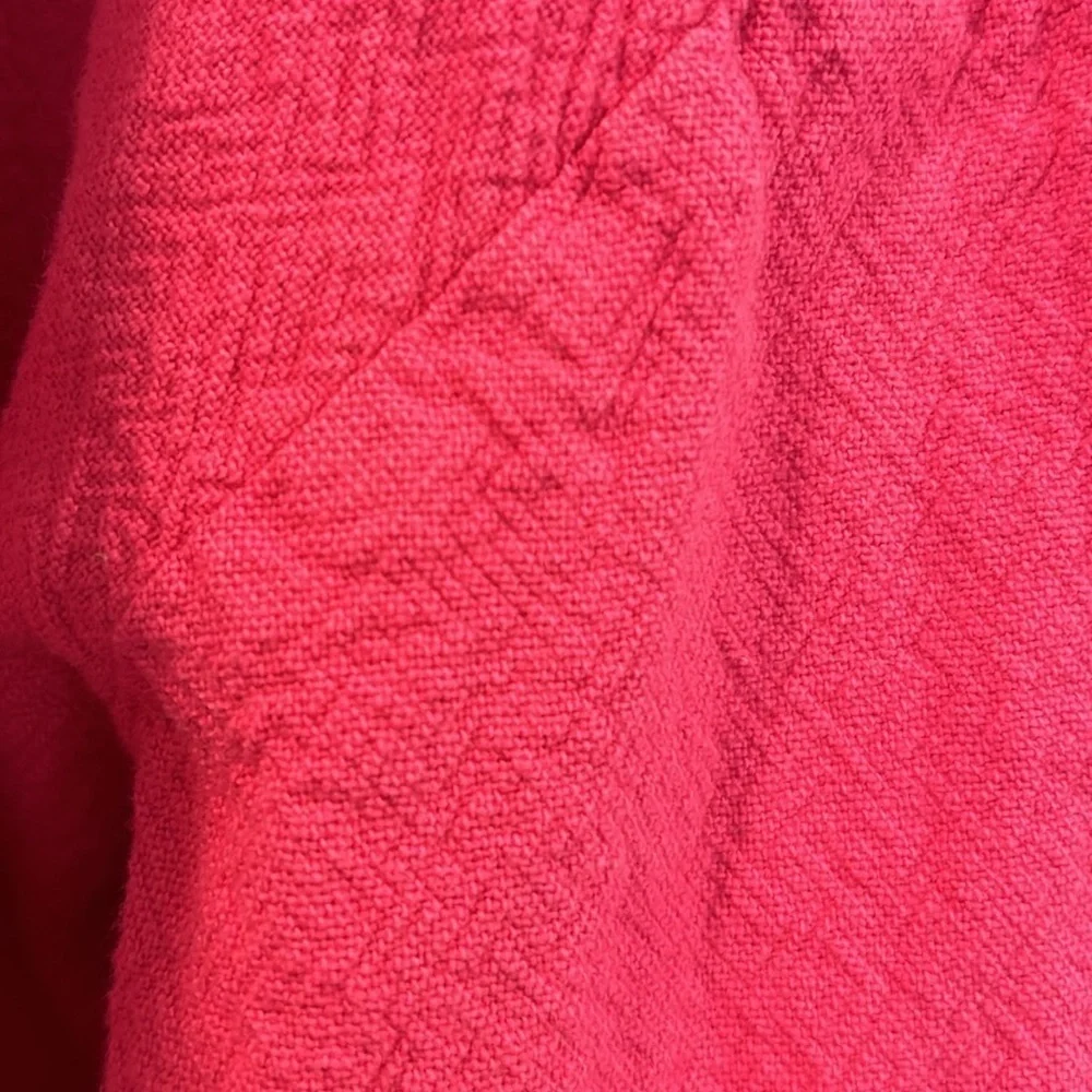 Soft Surroundings Hot Pink Hooded Pullover - Picture 5 of 5
